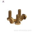 Copper Hex Bolt Screw Brass Hex Screw